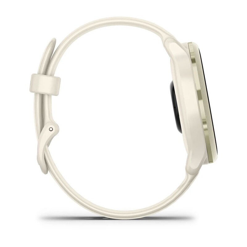 Смарт-годинник Garmin Vivoactive 6 Bone/Lunar Gold (010-02985-01)