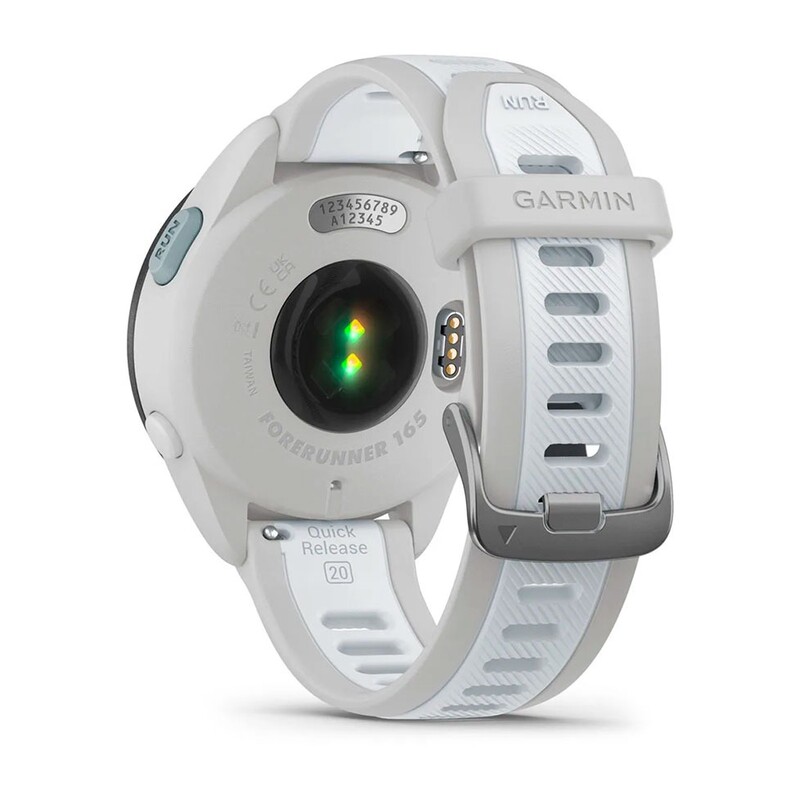 Смарт-годинник Garmin Forerunner 165 Mist Grey/Whitestone (010-02863-21)