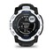 Фото - Смарт-годинник Garmin Instinct 3 50mm Solar Whitestone with Black/Bolt Blue Silicone Band (010-02935-03) | click.ua