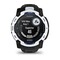 Фото - Смарт-годинник Garmin Instinct 3 50mm Solar Whitestone with Black/Bolt Blue Silicone Band (010-02935-03) | click.ua