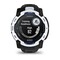 Фото - Смарт-годинник Garmin Instinct 3 50mm Solar Whitestone with Black/Bolt Blue Silicone Band (010-02935-03) | click.ua