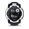 Фото - Смарт-годинник Garmin Instinct 3 50mm Solar Whitestone with Black/Bolt Blue Silicone Band (010-02935-03) | click.ua