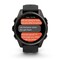 Фото - Смарт-часы Garmin Fenix 8 43mm AMOLED Sapphire Carbon Gray Titanium with Pebble Gray Silicone Band (010-02903-21) | click.ua