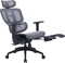 Фото - Кресло офисное Officepro Skyline Footrest Black/Dark Gray (OC750-B-DG-DG) | click.ua