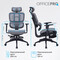 Фото - Кресло офисное Officepro Skyline Footrest Black/Dark Gray (OC750-B-DG-DG) | click.ua