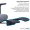 Фото - Кресло офисное Officepro Skyline Footrest Black/Dark Gray (OC750-B-DG-DG) | click.ua