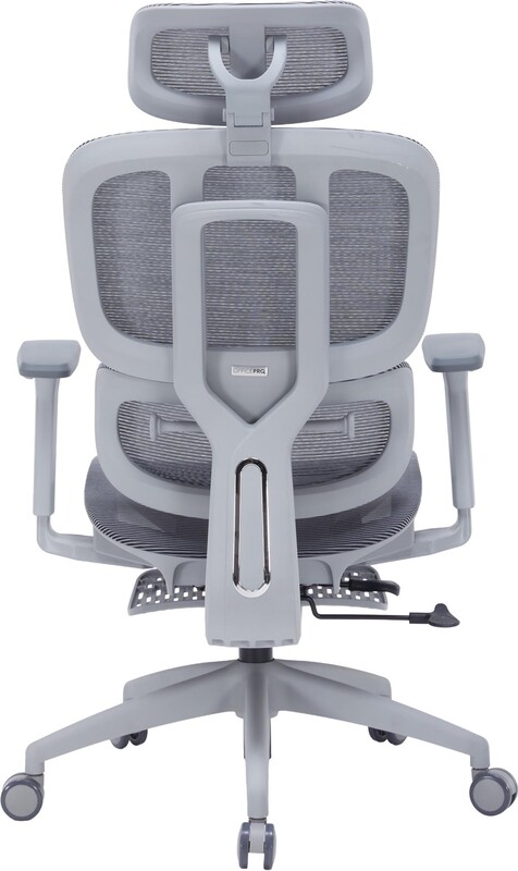 Кресло офисное Officepro Skyline Footrest Gray/Dark Gray (OC750-G-DG-DG)