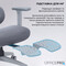 Фото - Кресло офисное Officepro Skyline Footrest Gray/Dark Gray (OC750-G-DG-DG) | click.ua