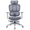 Фото - Кресло офисное Officepro Skyline Footrest Gray/Dark Gray (OC750-G-DG-DG) | click.ua