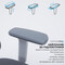 Фото - Кресло офисное Officepro Skyline Footrest Gray/Dark Gray (OC750-G-DG-DG) | click.ua