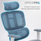 Фото - Крісло офісне Officepro Skyline Footrest White/Dark Gray (OC750-W-DG-DG) | click.ua