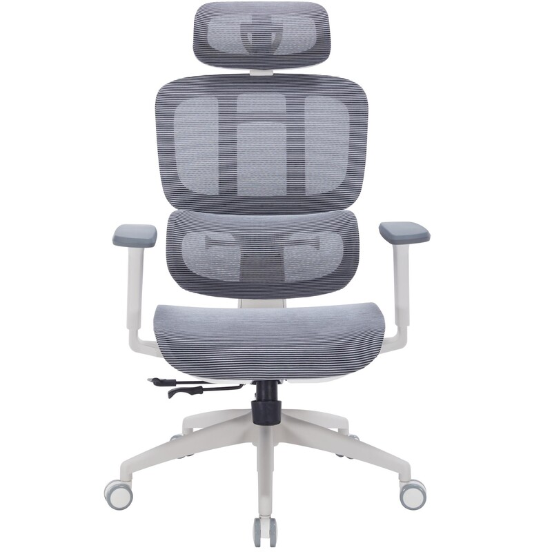 Крісло офісне Officepro Skyline White/Dark Gray (OC680-W-DG-DG)