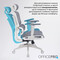 Фото - Крісло офісне Officepro Skyline White/Dark Gray (OC680-W-DG-DG) | click.ua