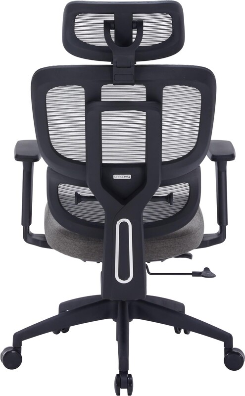 Кресло офисное OfficePro Skyline Black/Dark Gray (OC580-B-DG-DG)