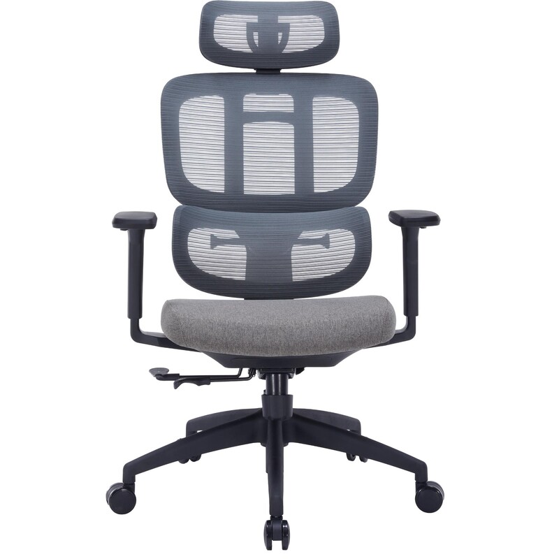 Кресло офисное OfficePro Skyline Black/Dark Gray (OC580-B-DG-DG)