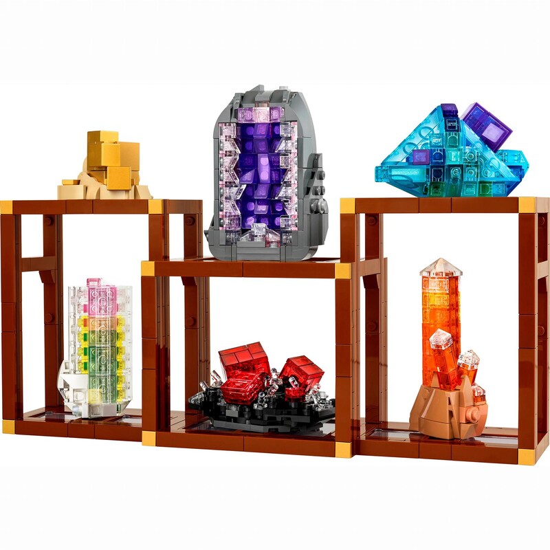 Конструктор LEGO Ideas Колекція мінералів (21362)