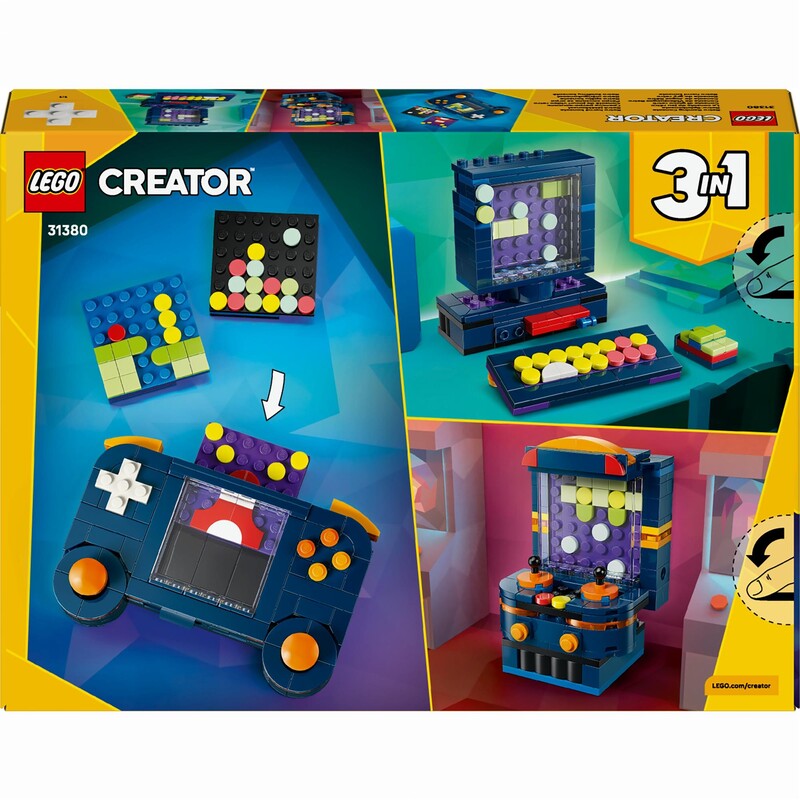 Конструктор LEGO Creator Гральна ретро-консоль (31380)
