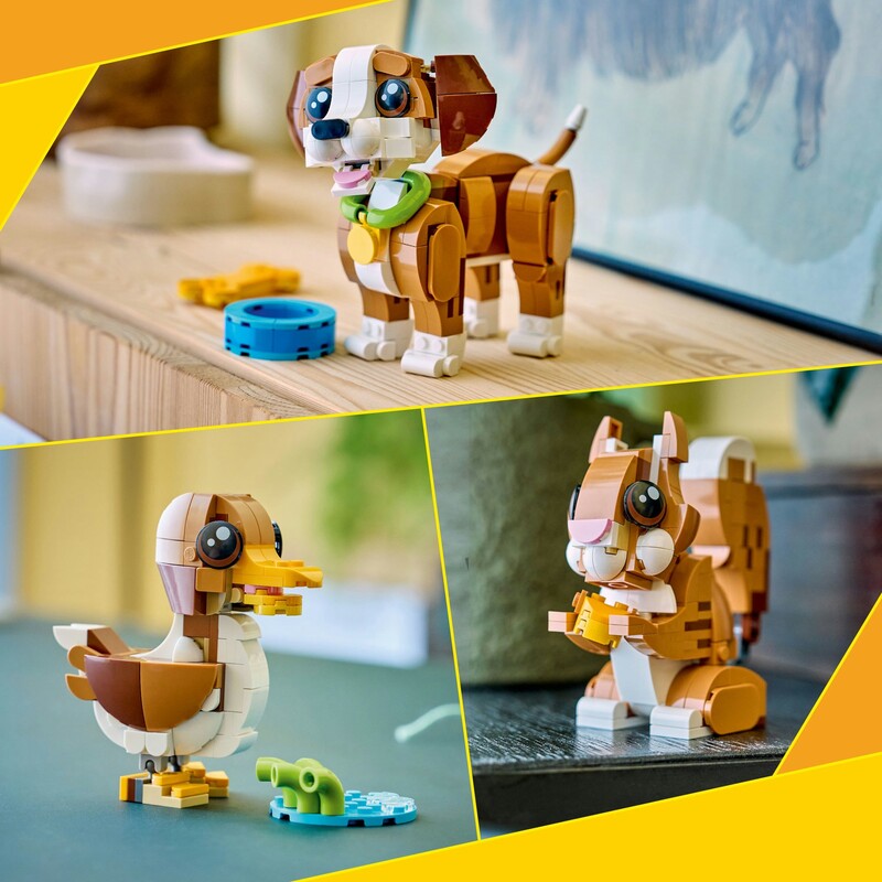 Конструктор LEGO Creator Волшебные животные: игривый щенок (31382)