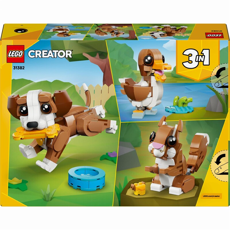 Конструктор LEGO Creator Волшебные животные: игривый щенок (31382)