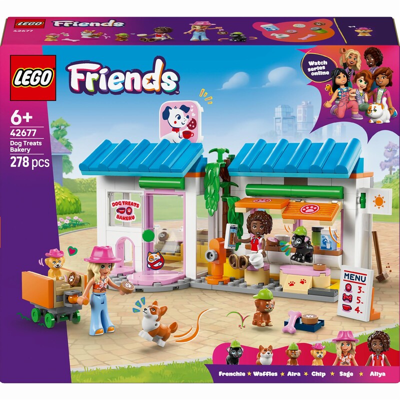 Конструктор LEGO Friends Пекарня собачих ласощів (42677)