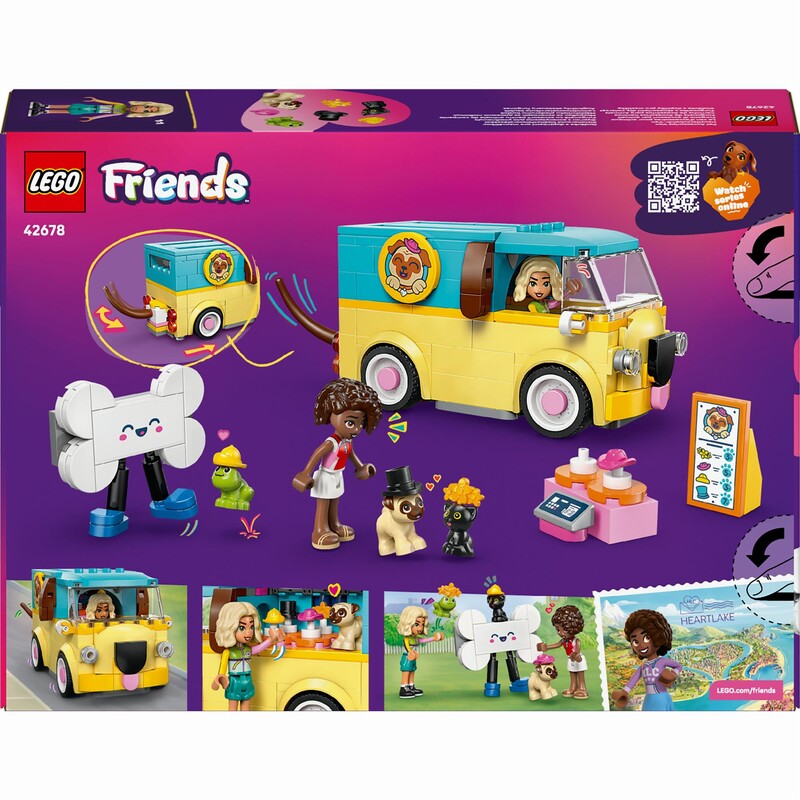 Конструктор LEGO Friends Фургон з аксесуарами для улюбленців (42678)