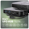 Фото - Концентратор USB Type-C Axagon Gray (HMC-UFO) | click.ua