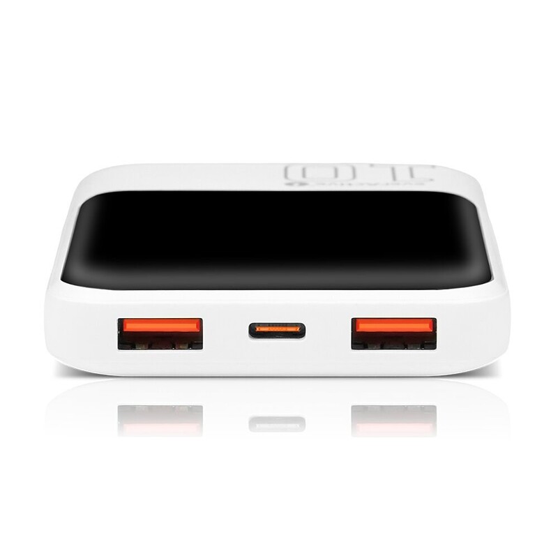 Универсальная мобильная батарея everActive EB-10Q 10000mAh White