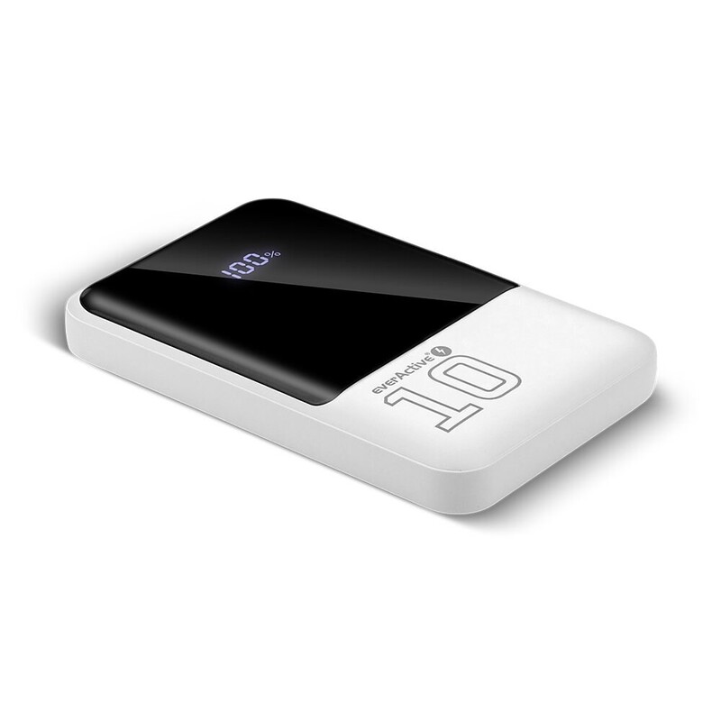 Универсальная мобильная батарея everActive EB-10Q 10000mAh White