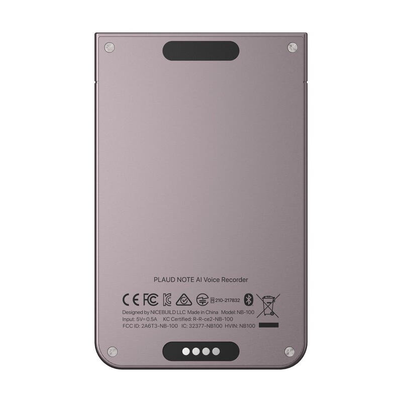 Диктофон Plaud AI Note Starlight (NB-100-ST)