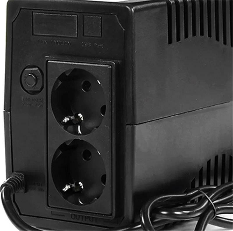ИБП FrimeCom VP-1000, Line Int., AVR, 2 x евро, LED, пластик