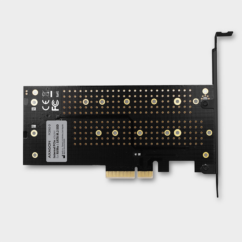 Контролер для SSD-накопичувачів AXAGON PCIe to NVMe M.2 (PCEM2-D)