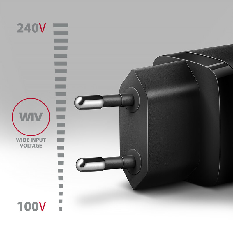 Зарядное устройство Axagon 65W Black (ACU-DPQ65)