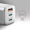Фото - Зарядное устройство Axagon 65W White (ACU-DPQ65W) | click.ua