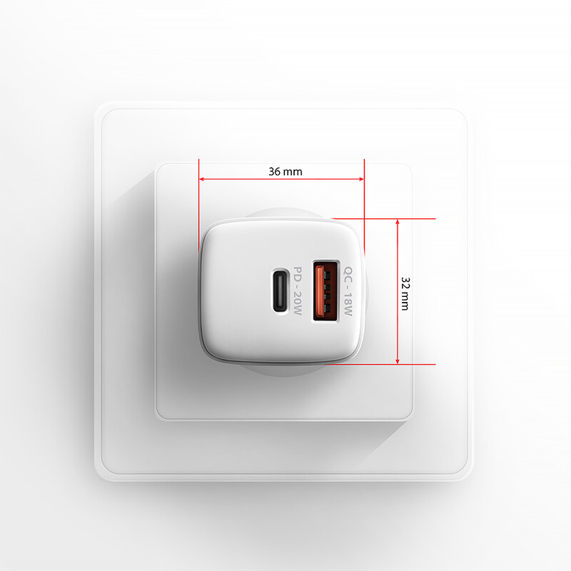 Зарядное устройство Axagon 20W White (ACU-PQ20W)