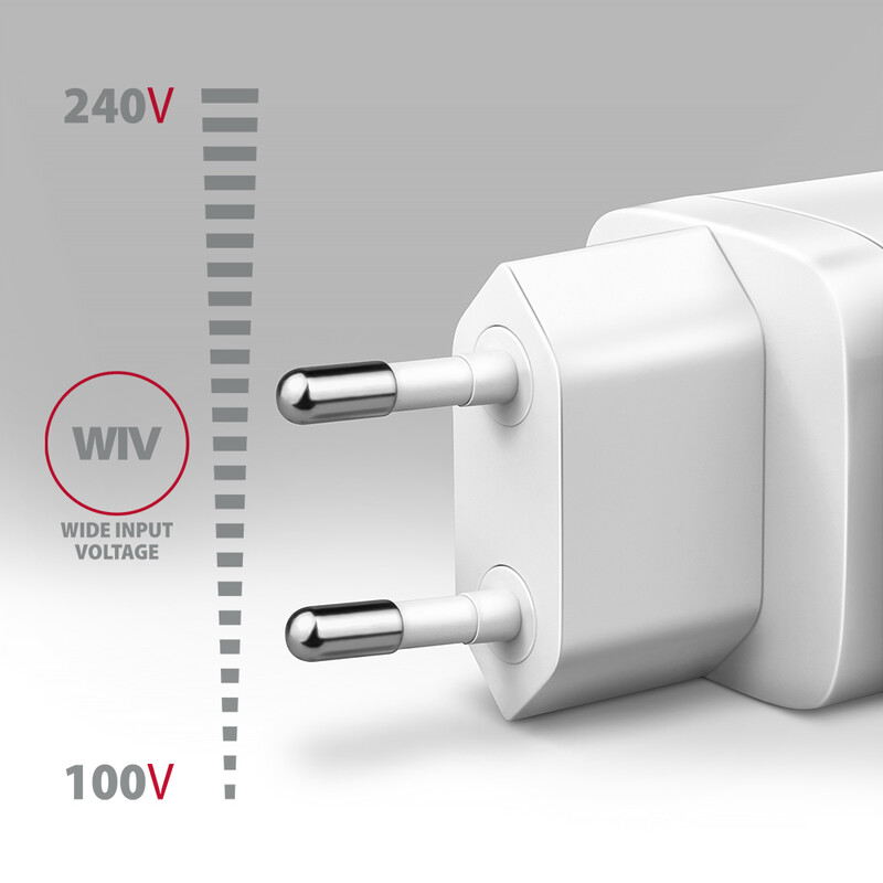 Зарядное устройство Axagon 20W White (ACU-PQ20W)