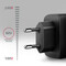 Фото - Зарядное устройство Axagon 45W Black (ACU-PQ45) | click.ua