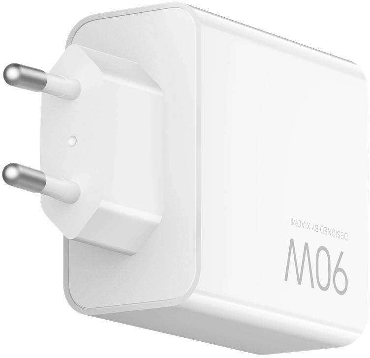 Сетевое зарядное устройство Xiaomi 90W HyperCharge White (BHR087MEU)