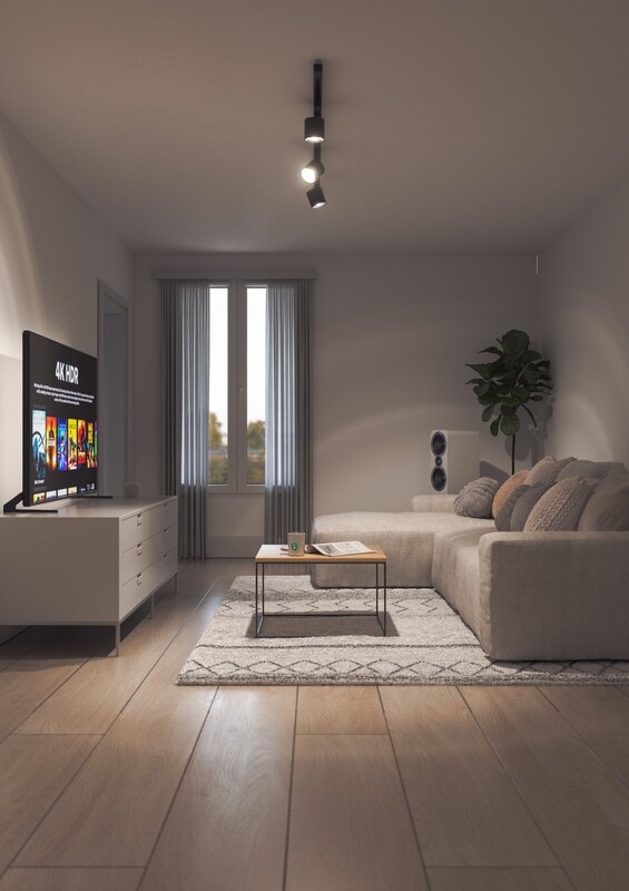 Розумна лампа Nanoleaf Essentials Smart GU10, 5 Вт, Apple HomeKit, Matter, 3 шт. (NF080B02-3GU10)