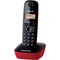 Фото - Радіотелефон DECT Panasonic KX-TG1611UAR Black Red | click.ua