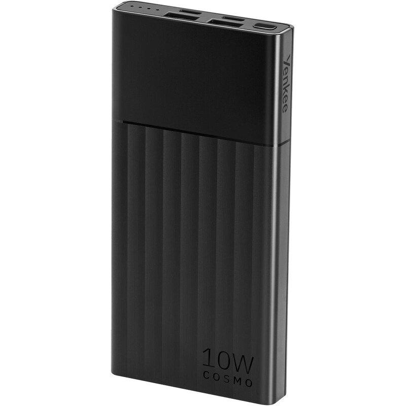 Універсальна мобільна батарея Yenkee YPB 1041 10000mAh 10W Black (37000122)