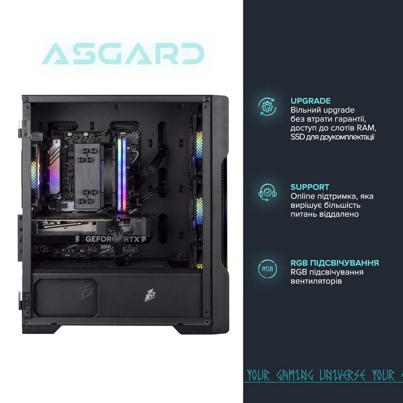 Персональний комп`ютер ASGARD Wyrd PBG (A75X3D.32.S10.56T8.7173)