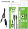 Фото - Кабель Power Boost cable USB - DC 5.5x2.1 9V (M/M), 1 м, Black | click.ua