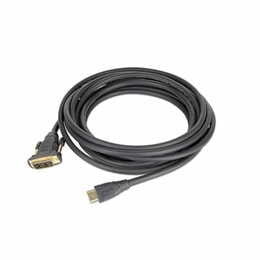 Кабель Cablexpert (CC-HDMI-DVI-15) HDMI-DVI 4.5м черный Polibag