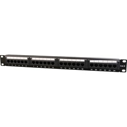 Патч-панель Cablexpert (NPP-C624CM-001) 19" 24 порта, UTP, cat.6