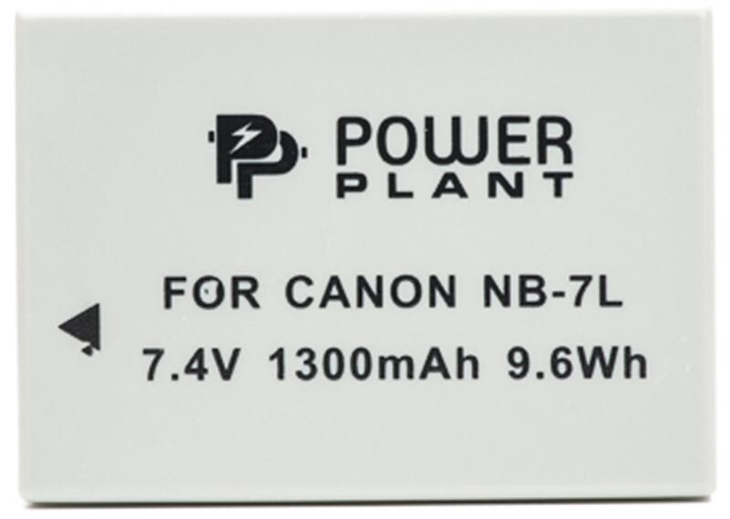 Акумулятор PowerPlant Canon NB-7L 1300mAh (DV00DV1234)
