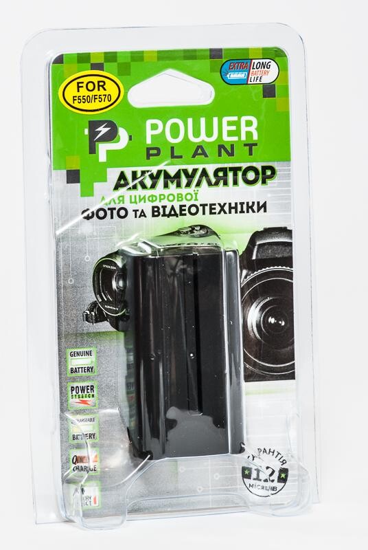 Аккумулятор PowerPlant Sony LED NP-F550 2500mAh (DV00DV1365)