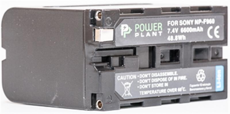 Аккумулятор PowerPlant Sony LED NP-F960 6600mAh (DV00DV1367)
