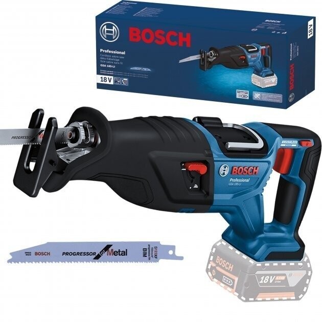 Ножівка Bosch Professional GSA 185-LI 18В (0.601.6C0.020) без АКБ та ЗП