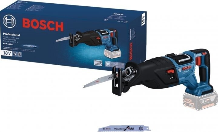 Ножівка Bosch Professional GSA 185-LI 18В (0.601.6C0.020) без АКБ та ЗП
