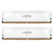 Фото - Модуль пам`ятi DDR5 2x32GB/6400 Crucial Pro Overclocking White (CP2K32G64C40U5W) | click.ua